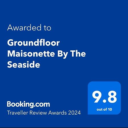 Groundfloor Apartment By The Sea, Fabulous Views 圣保罗湾城 外观 照片